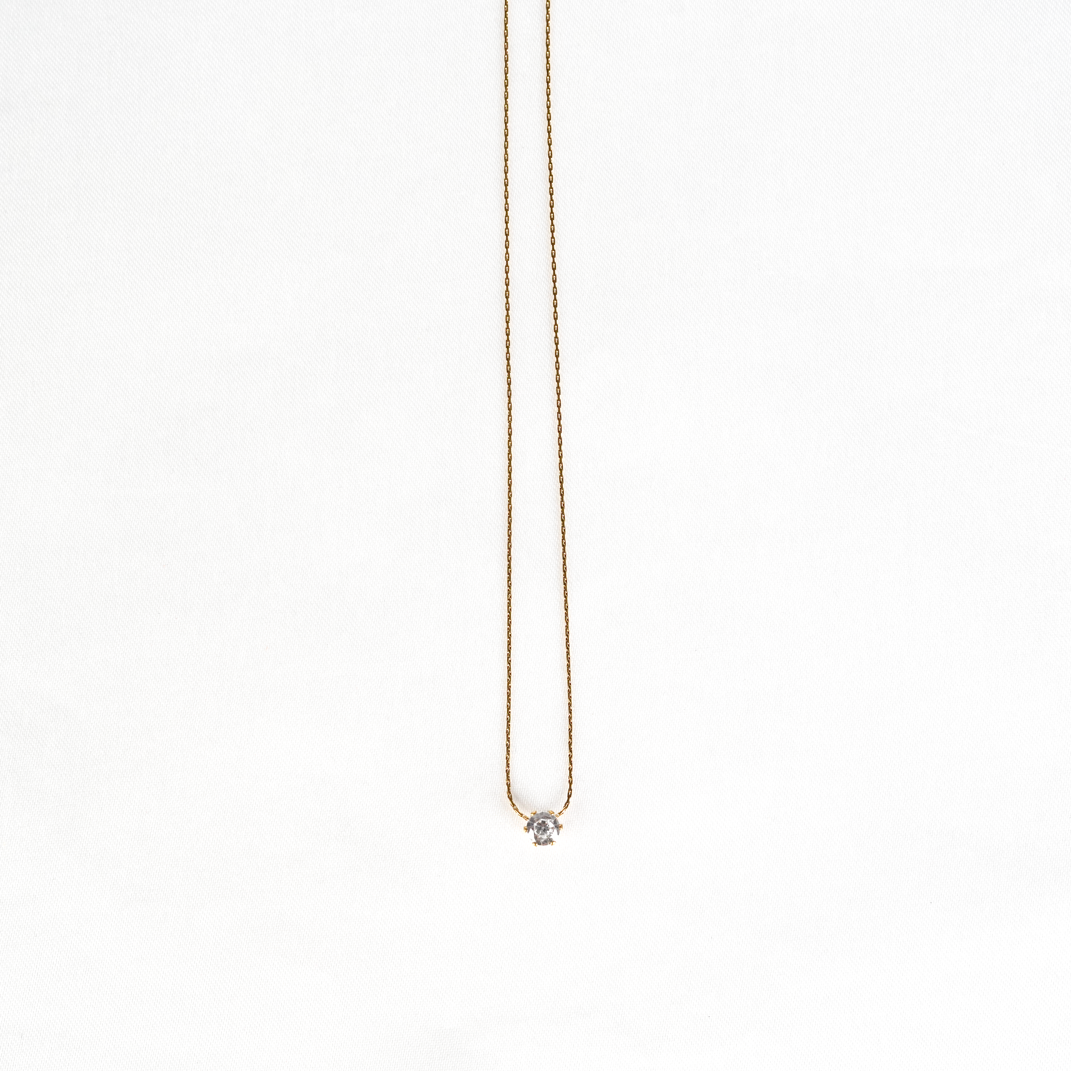 Golden Heart Glow Necklace