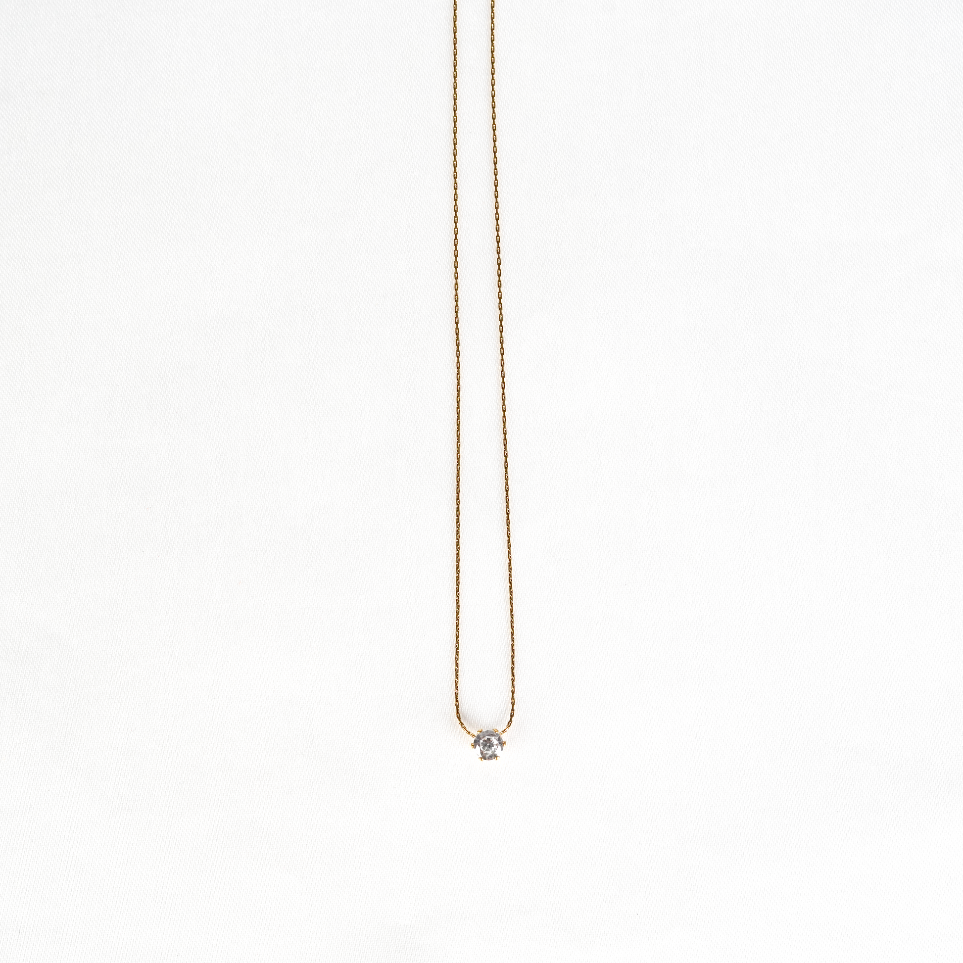 Golden Heart Glow Necklace