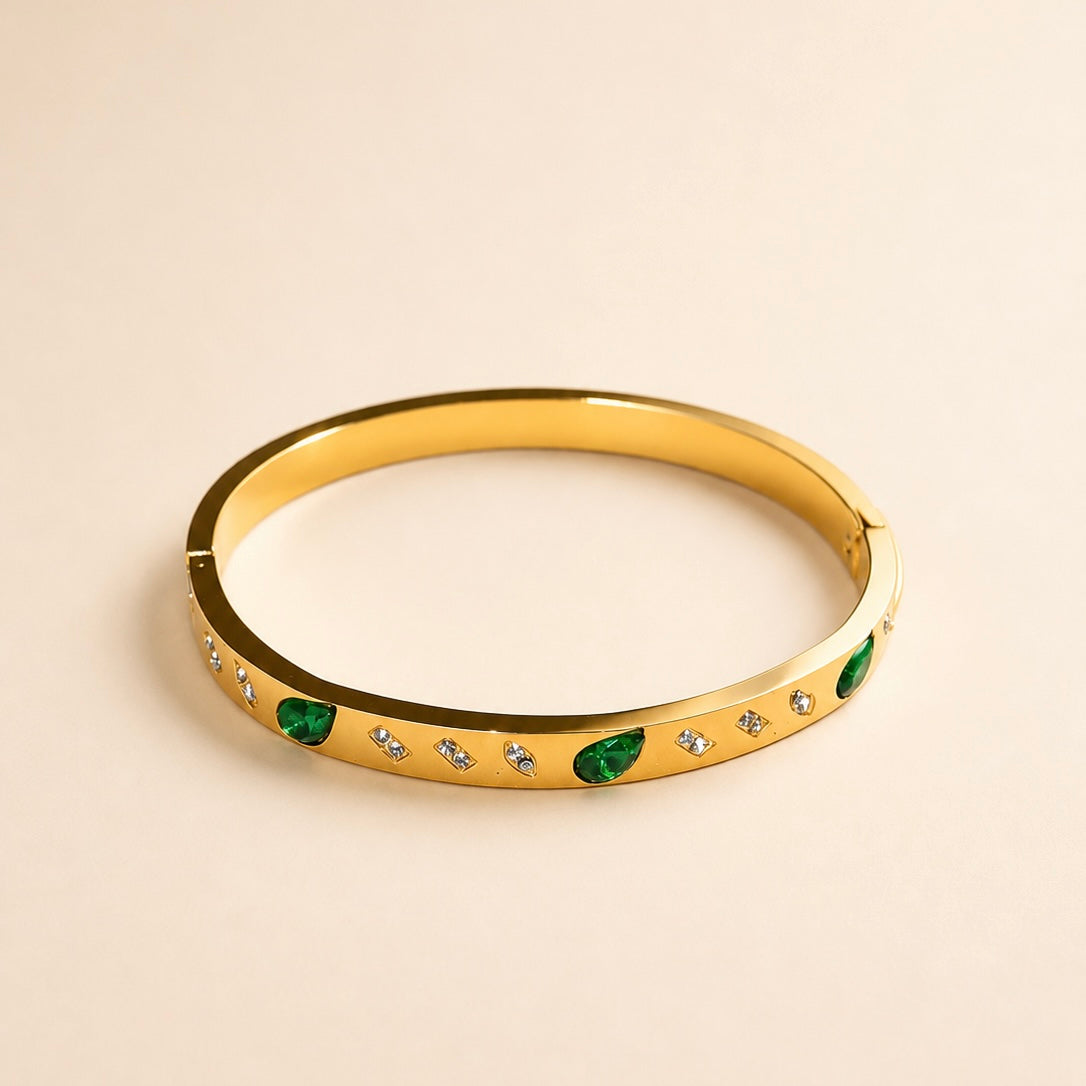 Green Emerald Bracelet