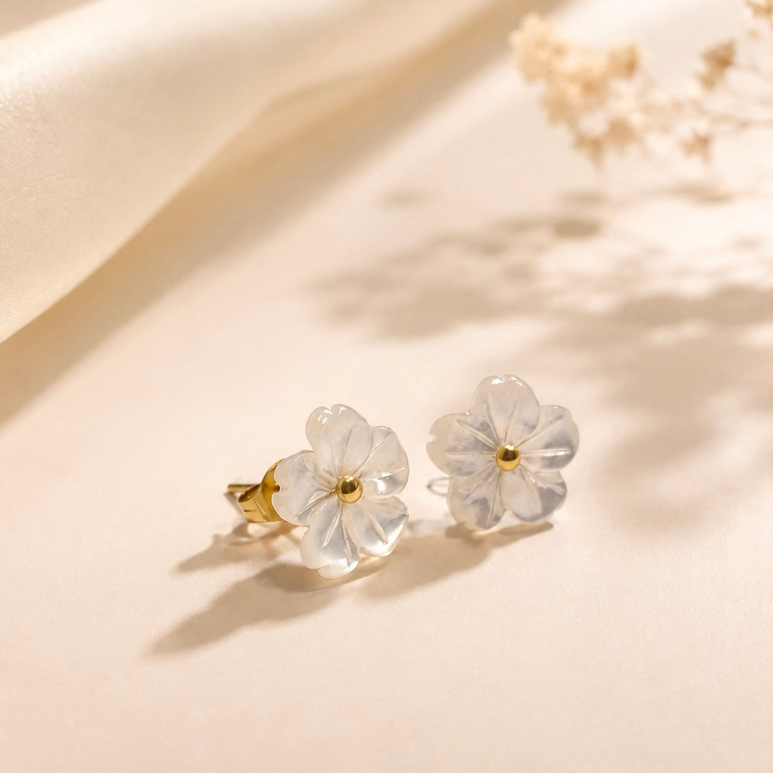 Petite Floral Studs