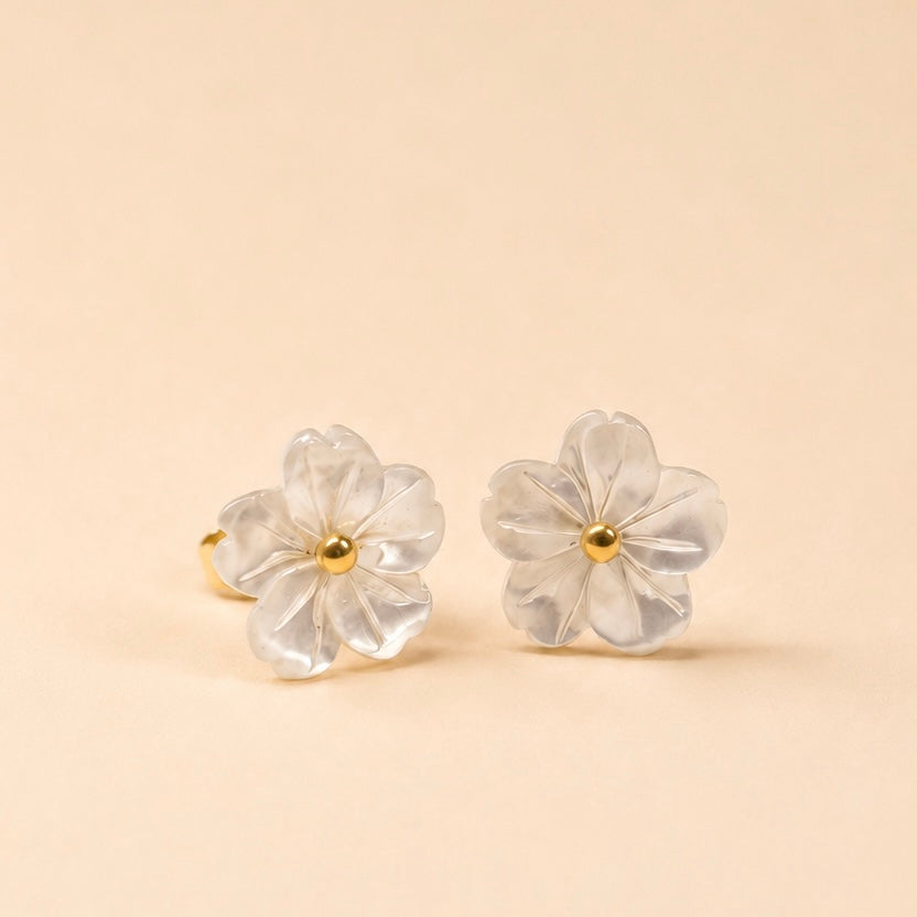 Petite Floral Studs