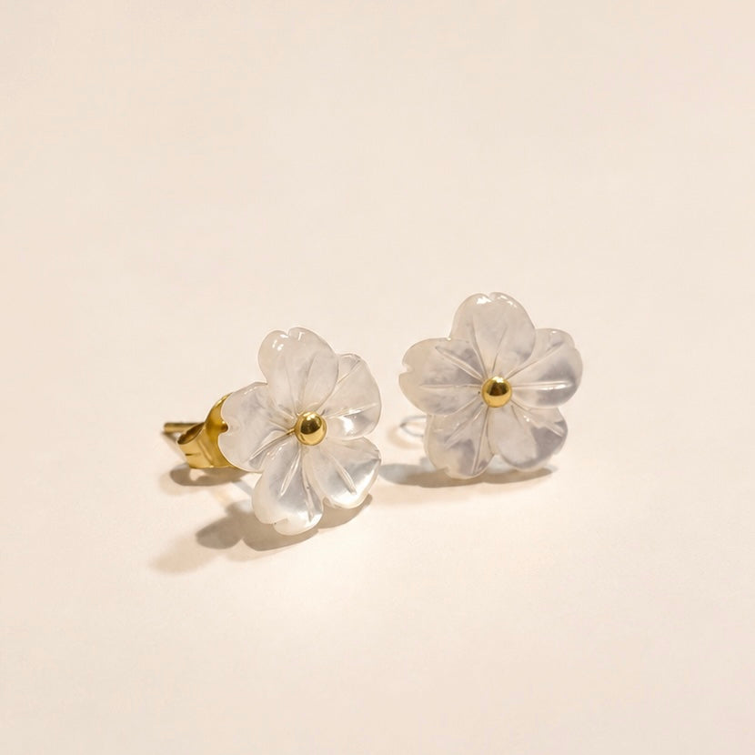 Petite Floral Studs