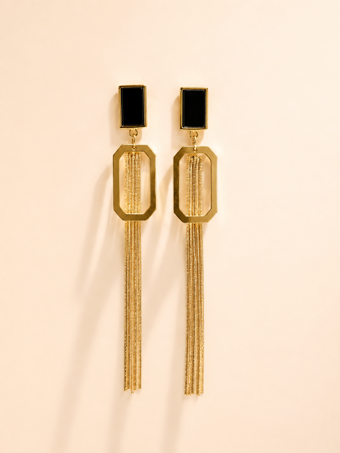 Long Tassel Dangle Drop Earrings