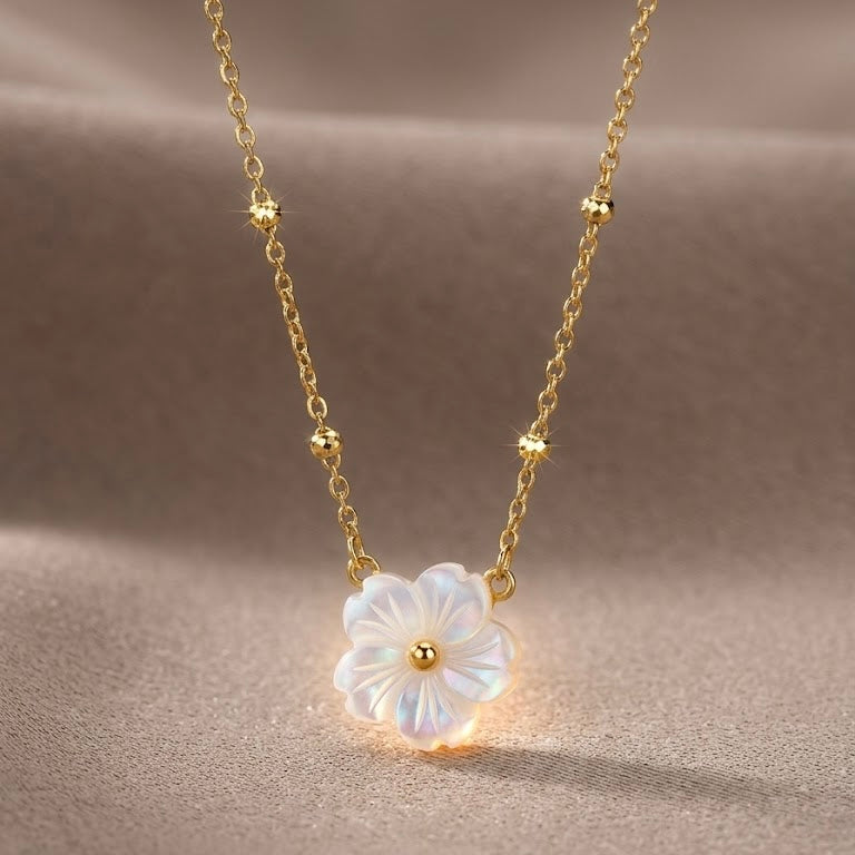 Golden Blossom Chain