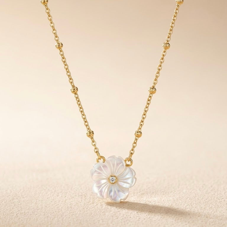Golden Blossom Chain