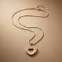 Heart Chain Pendant – Gold view 5