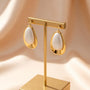Pearl Fancy Earrings – Gold view 6