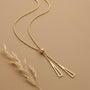 Stylish Fancy Chain Pendant – Gold view 6
