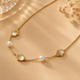 Pearl Chain Pendant — detail