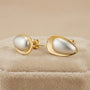 Pearl Fancy Earrings – Gold view 2