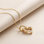 Heart Lovely Chain Pendant – Gold view 8