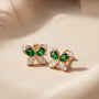 Butterfly Earrings – Gold view 5