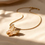 Butterfly Stylish Chain Pendant – Rose Gold view 7