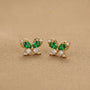 Butterfly Earrings – Gold view 4