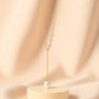 Pearl Drop Chain Pendant – Gold view 6