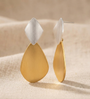 Fancy Long Earrings – Gold view 17