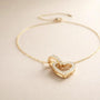 Heart Lovely Chain Pendant – Gold view 6