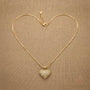 Heart Fancy Chain Pendant – Gold – Gold view 12