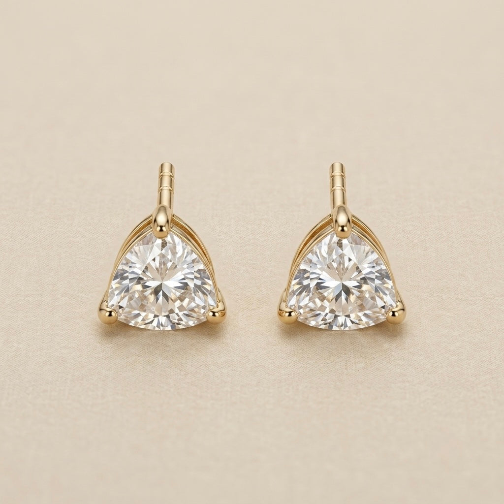 Simply Stud Earrings – Rose Gold view 6
