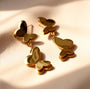 Butterfly Stylish Earrings – Gold view 9