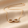 Infinity Chain Pendant – Gold view 7