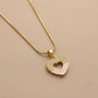 Heart Chain Pendant – Gold view 7