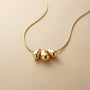 Water Drop Styles Chain Pendant – Gold view 6