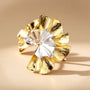 Flower Earrings – Gold & Silver Mix view 7