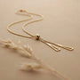 Stylish Fancy Chain Pendant – Gold view 5