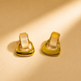 Stylish Drop Earrings – Gold view 5