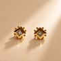 Traditional Earrings – Gold view 2