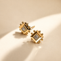 Traditional Earrings – Gold view 6
