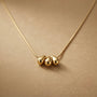 Water Drop Styles Chain Pendant – Gold view 3