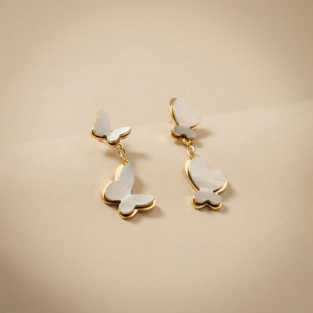 Butterfly Stylish Earrings — detail