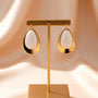 Pearl Fancy Earrings – Gold view 5
