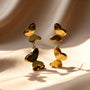 Butterfly Stylish Earrings – Gold view 12