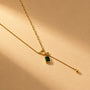 Diamond Classic Chain Pendant – Gold view 5