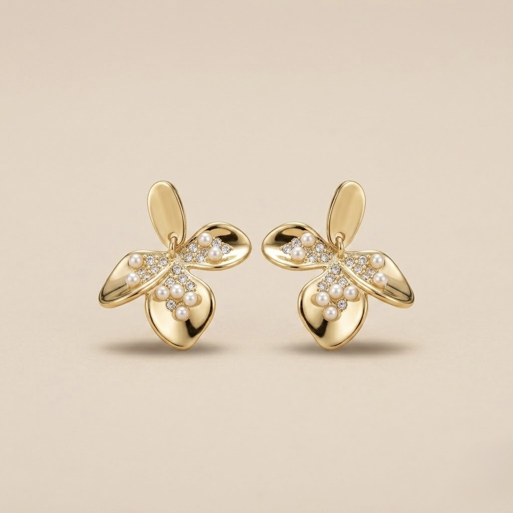 Fancy Flower Earrings