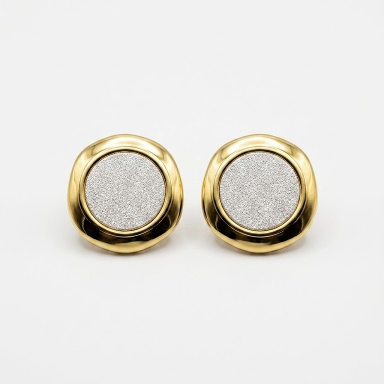 Fancy Round Earrings