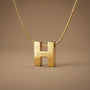 Fancy H Chain Pendant detail view 2