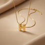 Fancy H Chain Pendant detail view 4