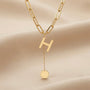H Stylish Chain Pendant detail view 1