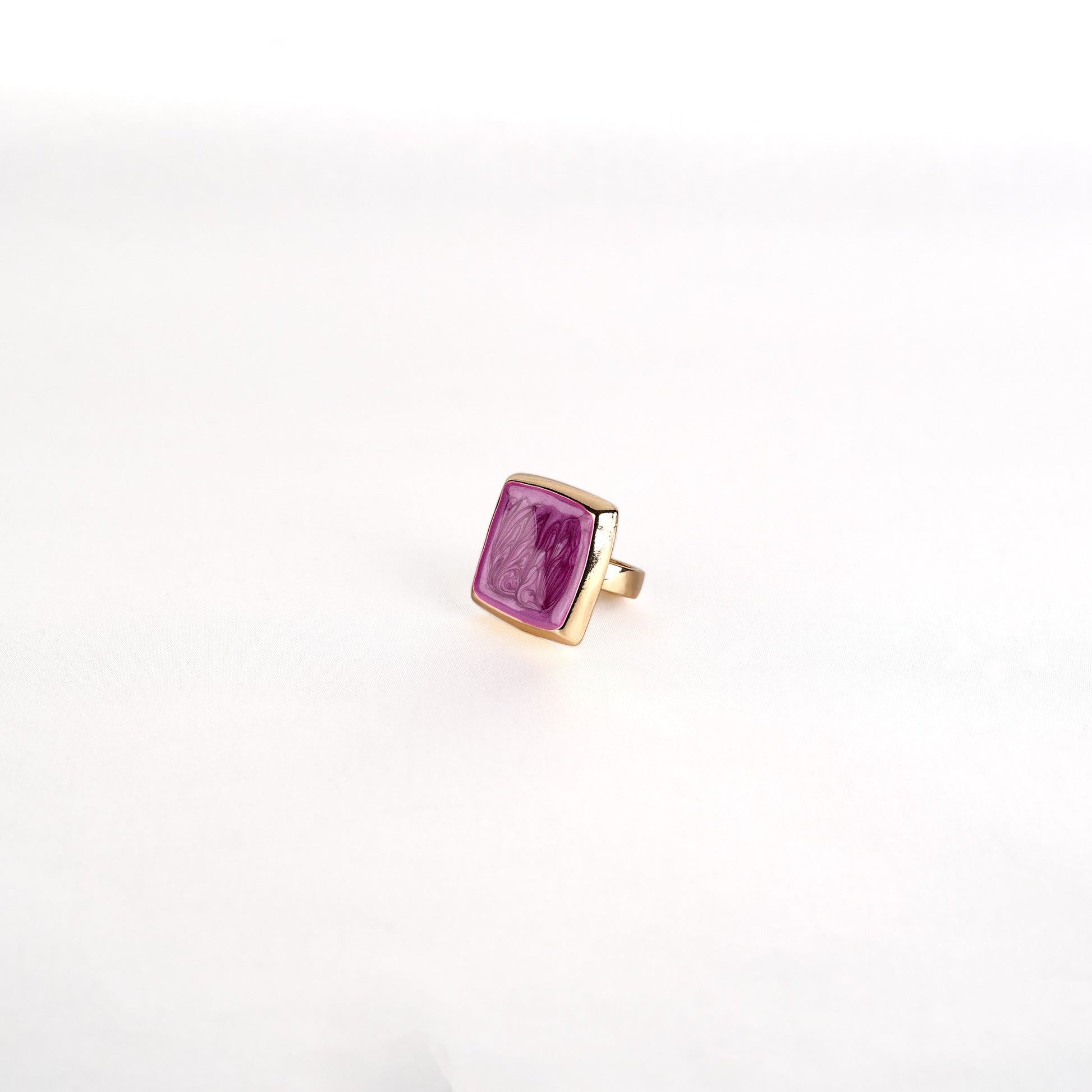 Amethyst Drip Ring Set