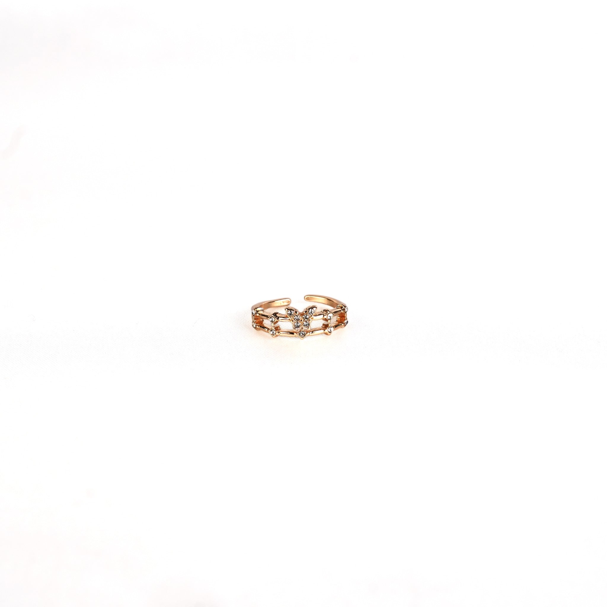 Butterfly Spark Adjustable  Ring