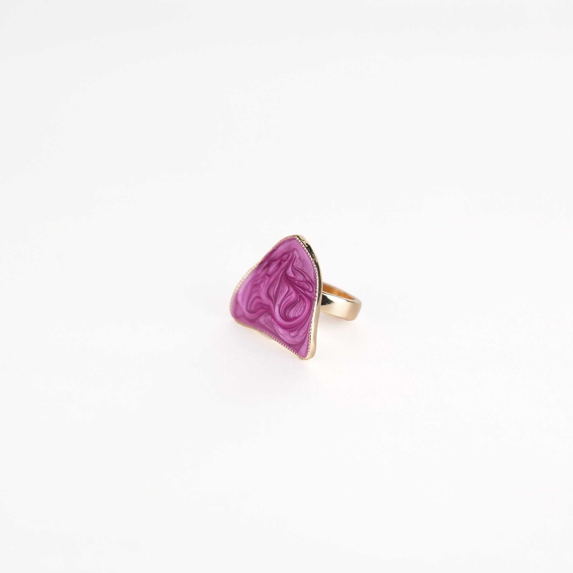 Amethyst Drip Ring Set